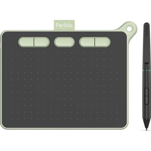 Parblo Ninos S Graphics Drawing Digital Tablets Signature Pen Tablet OSU Game Tablet with Battery-Free Stylus Pen