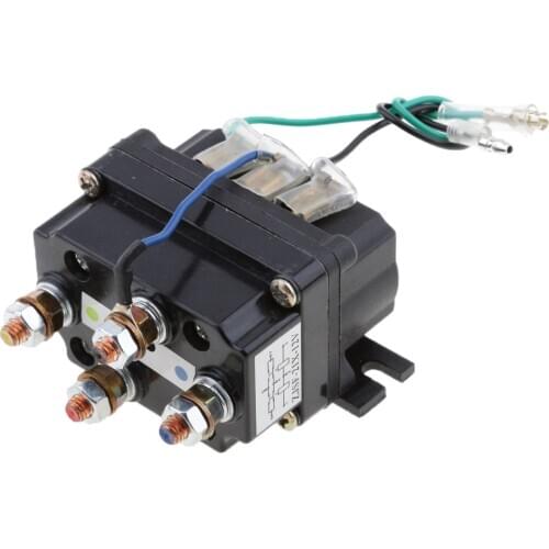 Truck Winch 12V Solenoid Relay Contactor Rocker Switch Thumb Fits ATV