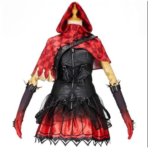 Identity V cos clothing mechanic Little Red Riding Hood cos clothing suit cosplay costume female