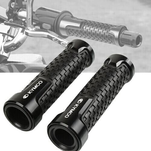 CNC Motorcycle handle grips racing handlebar grip For KYMCO DownTown 350 300i Xciting 250 CK250T 300 CK300T 400 500RI S400 K-XCT