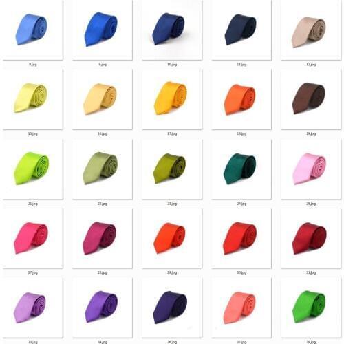 HOOYI 2019 Slim Tie Polyester Mariage Ties for Men Fashion Cravat Boys Necktie Wedding Cheap Party