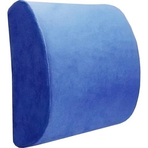 Orthopedics Memory Foam Pillow for Chair Ergonomic Design Curved Design Reduce Waist Pressure Relief Pain Comfort Pillow Cushion