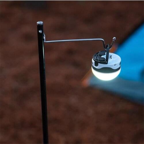 Detachable Folding Lamp Pole Camping Bracket Stand Camping Outdoor Lantern Holder Tripod Portable Outdoor Tools