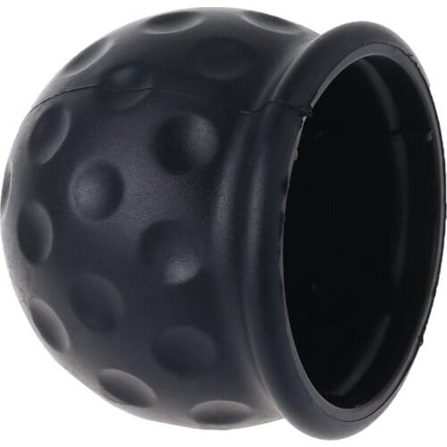 Universal 50mm Tow Bar Ball Cover Cap Towing Hitch Caravan Trailer Protect Rubber