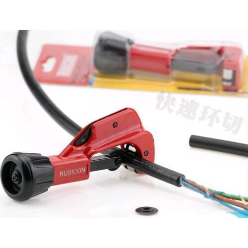 Fiber optic RUBICON cable slitter tube cutter 3-32mm Transverse cutter Cable sheath stripper flex cable cutter Free shipping
