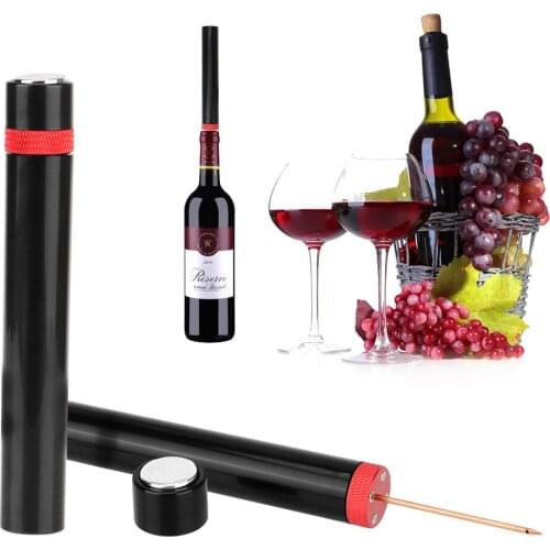 Air Pressure Pump Small Size Opening Tools Wine Corkscrew Bar Tools Wine Bottle Opener Pin Jar Cork Remover Corks Out Portable