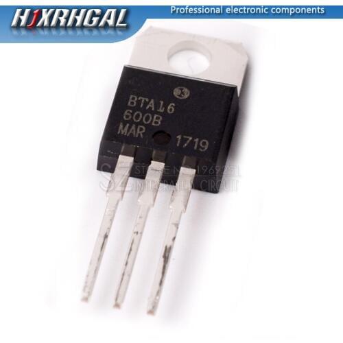 1pcs BTA16-600B TO-220 BTA16-600 TO220 BTA16 BTA16600