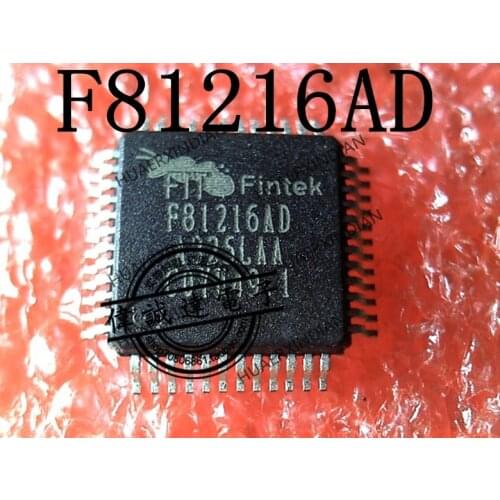 1Pieces New Original F81216AD QFP48 In Stock Real Picture