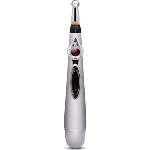 2020 Electric Acupuncture Point Massage Pen Relief Pain Tools Meridian Laser Energy Therapy Magnet Heal Electric Meridians Pen