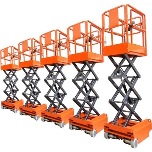 3m 4m aerial mini electric platform scissor lift for workshop