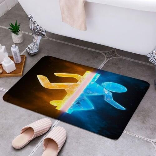 Portal u2022 3D Version 3D Print Doormats Rectangle Non-Slip DoorMat Bedroom Kitchen Entrance Print Door rugs Dropshipping