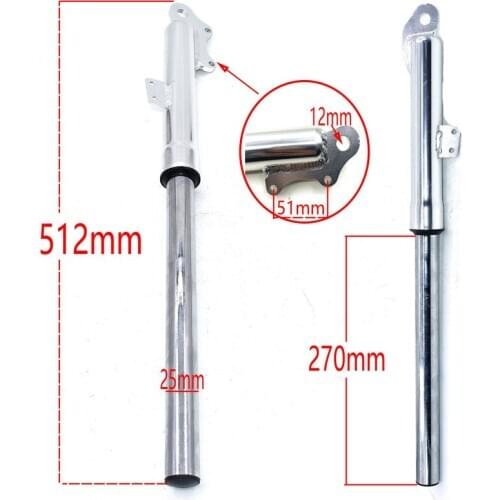 Motorcycle Front Forks Shock Shocks Suspension Fork Front Shock Assy Assembly For Super Dirt Mini Bike 47cc 49cc 2 Stroke