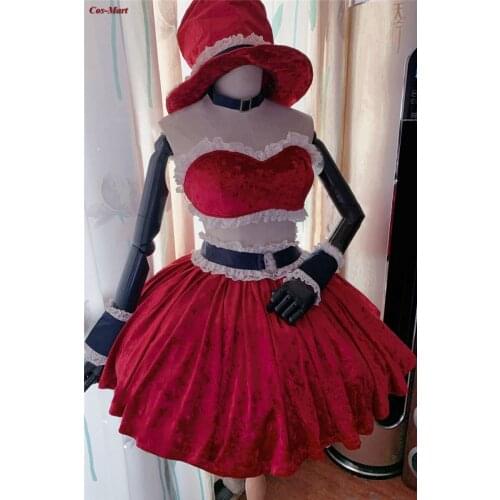 Anime Full Moon Cosplay Costume High Quality Fashion Red Uniform Skirt Unisex Activity Party Role Play Clothing Custom-Make Any