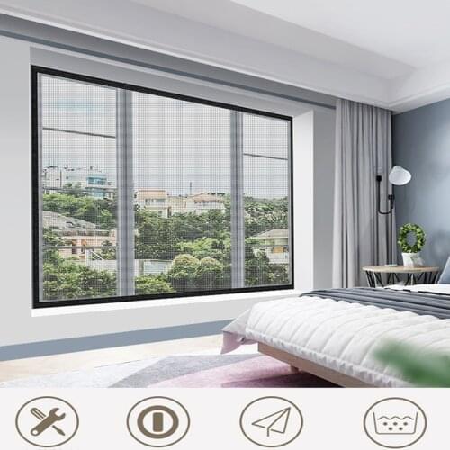 DIY Customizable Screen Window Anti Mosquito Net Environmental Protection Invisible Screen Home Door And Window Balcony Screen