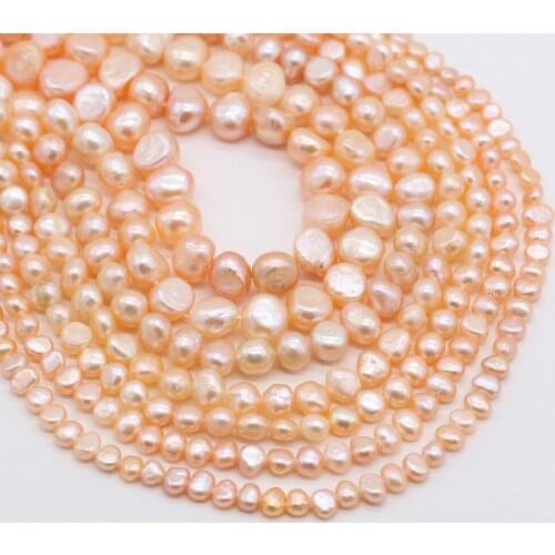 Natural Freshwater Pearl Beads High Quality Irregural Shape Loose Beads for Jewelry Necklace Accessories Making Size 5-10mm