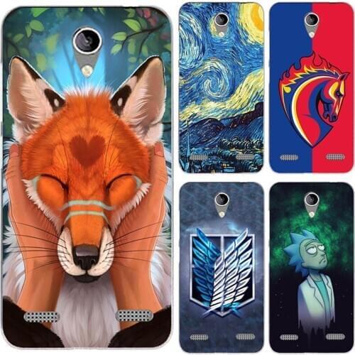 For Case ZTE Blade L7 Case For ZTE L7 L 7 Blade Cover Soft Silicone Painting Cases Owl Animals Followers Patterned