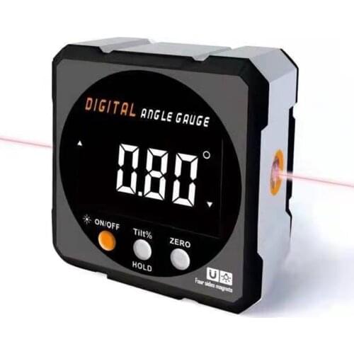 360 Degree IP54 Mini Digital Protractor Inclinometer Electronic Level Box angle meter with Magnetic Base Measuring Tools