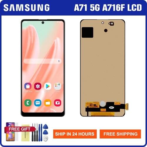 Display Screen for Samsung Galaxy A71 5G Display Touch Screen Digitizer Assembly For Samsung A716 A716F A716F/DS