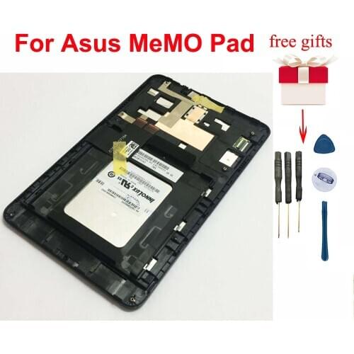 For Asus MeMO Pad HD7 ME173 LCD Touch ME173X LCD Screen K00B (LCD FOR Innolux Edition) LCD Display Panel Screen Assembly Frame