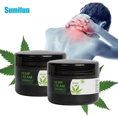 20g Hemp Cream Anti-Inflammation For Neck Pain Balm Ointment Pain Relief Relieve Musle Relief Green Hemp Balm Medicine Plaster