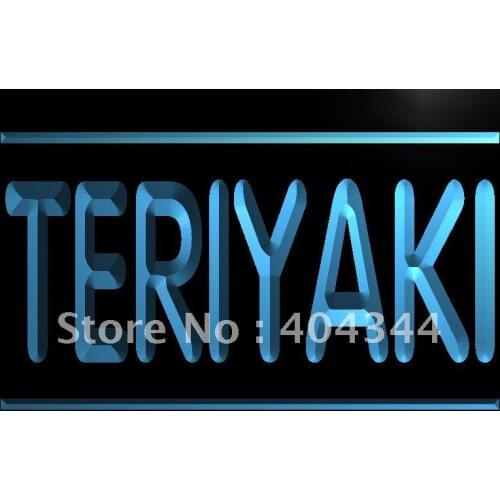 LK209- Teriyaki Cafe Food OPEN Light Sign home decor crafts