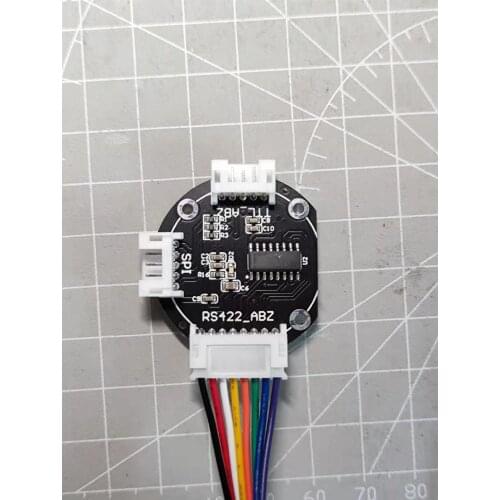 Magnetic encoder, angle sensor, TLE5012B, high precision 15 bit, ABZ, SPI, RS422