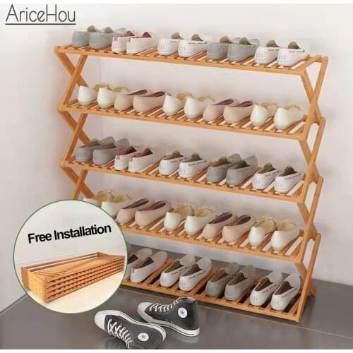 Multi-Layer Shoe Rack Shelves Home Shoes Storage Holders Cabinet Living Room Shoe Organizer Entryway Storage Hallway Furniture
