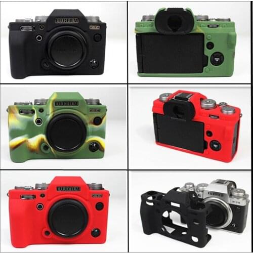 Nice Soft Camera Video Bag Silicone Case Rubber Camera case For Fujifilm XT4 FUJI XT4 Protective Body Cover Skin
