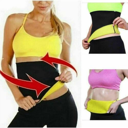 Hot Neoprene Body Shaper Women Solid Waist Trainer Belt Support Warm Slimming Trimmer Corset Slim Belt Plus Size 3xl