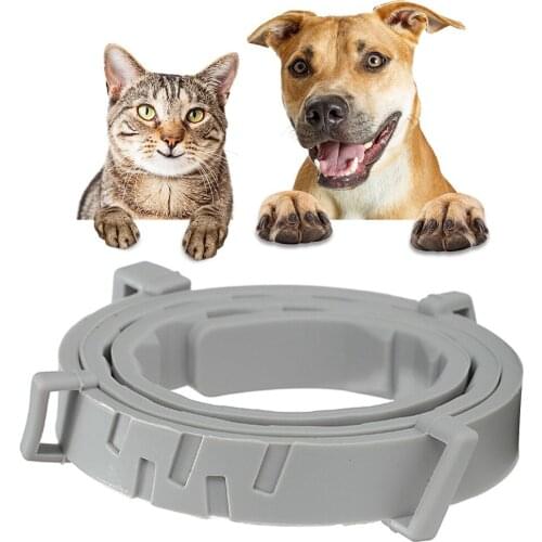 Anti-Parasitic Collars For Dogs. Anti-Flea And Tick Collars For Dogs Retractable Insect Repellent For Cats And Dogs