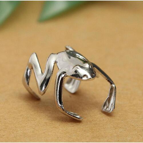 Fashion Women Frog Ear Cuff Clip No Piercing Earrings Punk Jewelry Birthday Gift hot