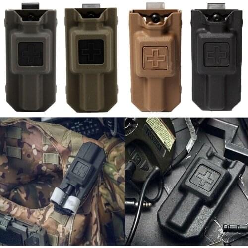 Tourniquet Storage Bag Box Outdoor Molle EMT Tourniquet Carrier Pouch Hunting Application Holder Case Tactical Safety Pouch Tool