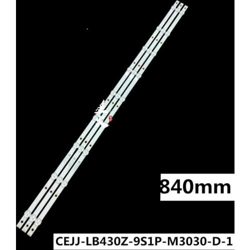LED Backlight strip 43PFF5292/T3 CEJJ-LB430Z-9S1P-M3030-D-1