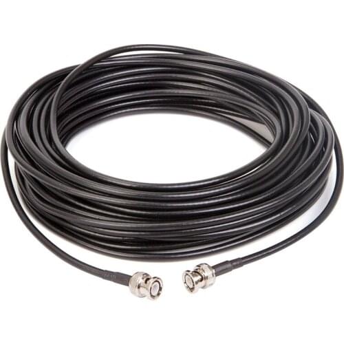 BNC Extension Cable RG-58 BNC Male to BNC Male Coaxial Cable Rg58A/U 50Ohm RF Adapter Extension Cable
