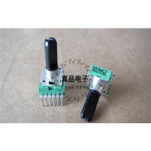 [VK] ALPHA A20K 142 imported Taiwan Rambler mixer dual vertical potentiometer handle length 18MM switch