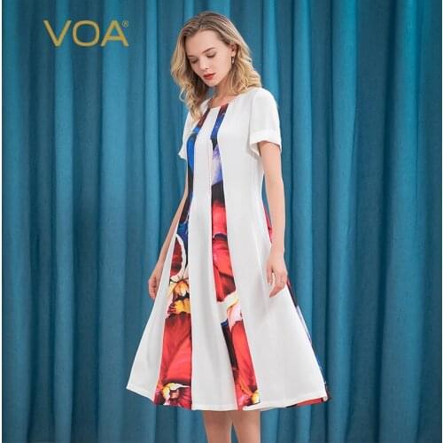 Белые летние платья VOA China At AliExpress