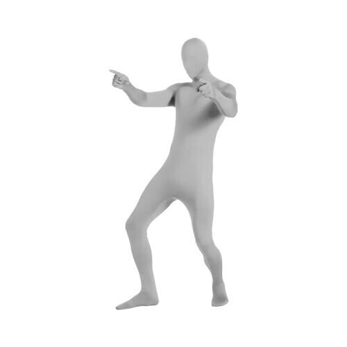 Adult The Invisible Cosplay Costume Man In Black Jumpsuit Deguisement For Carnaval Multi Color Unisex Halloween Cosplay Costume