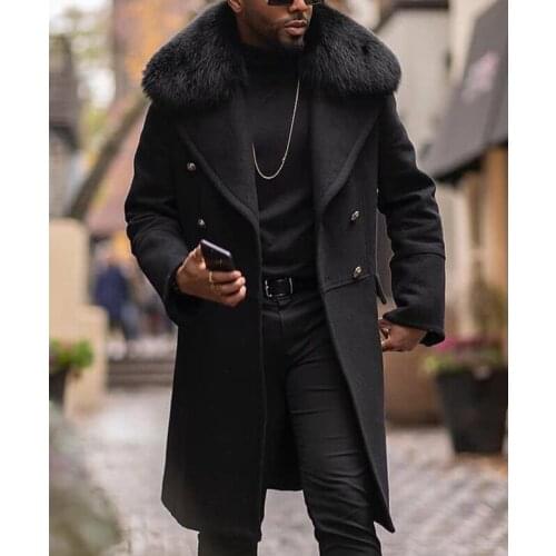 Мужские двубортные пальто Wepbel China At AliExpress