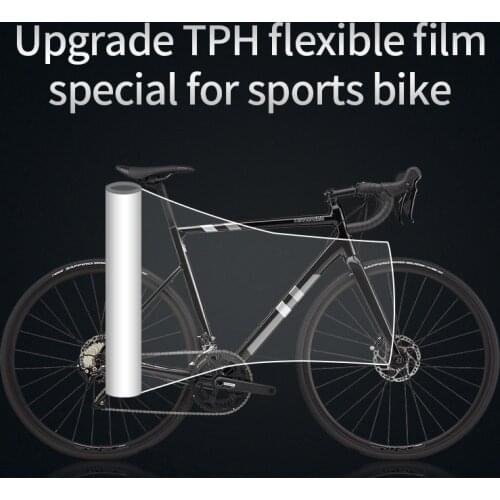 Bike Frame Protection Sticker Bicycle Paint Protective Film Protect Clear Decal, matte / glossy