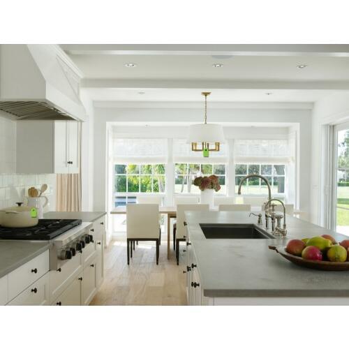 2017 customized made solid wood kitchen cabinets retail wholesales traditional white color wooden cabinets with island S1606139