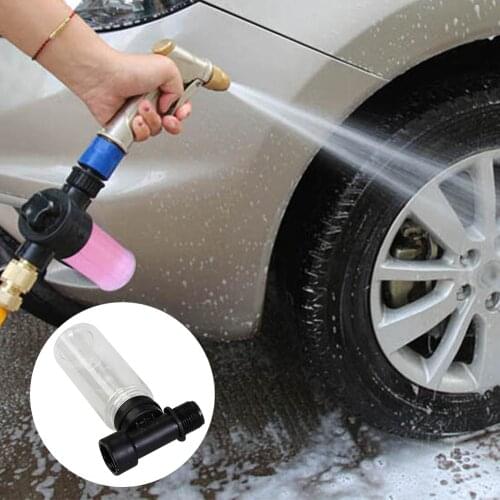 76ML Car Washing Sprayer Foam Cup High Pressure Soap Foamer Snow Foam Car Cleaning Detergent Bottle Bubble Container Car Washer