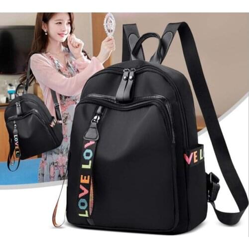 Free Shipping New Design Trend Oxford Womens School Bag Casual High Quality Backpack Light Outdoor Travel Shoulder Bags