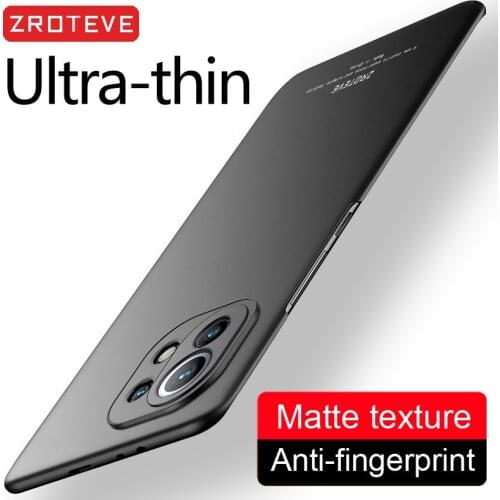 Mi 11 Case Zroteve Frosted Cover For Xiaomi Mi11 Mi10 Ultra Cases Xiomi Mi 10 10T Lite PC Cover For Xiaomi Mi Note 10 Mi10T Pro