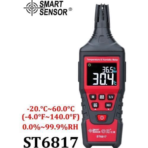 Digital Thermometer Temperature Humidity Meter Portable LCD Display High Accuracy Hygrometer Temperature Humidity Instrument