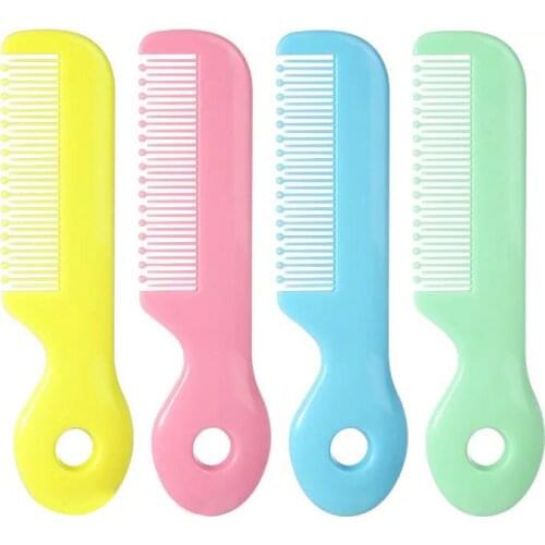 Comb baby special long hair anti-static curly hair children cute girl heart massage scalp comb hair