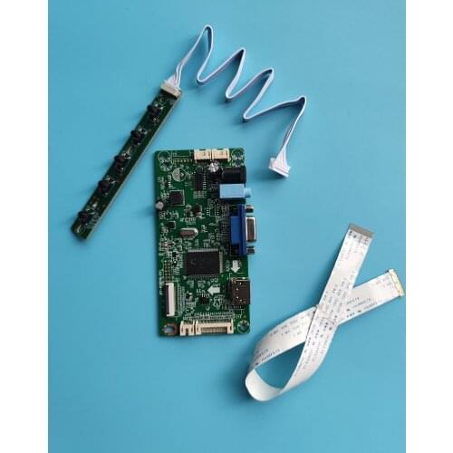 For N156BGE-EB2 SCREEN display 30Pin Controller board KIT VGA 1366X768 DRIVER LCD EDP DIY monitor 15.6"