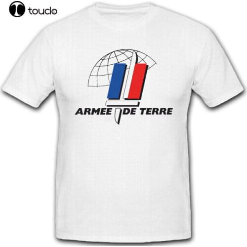 Brand Clothes Summer 2019 Cheap Crew Neck Military France Soldier Army De Terre Land Forces Armed Forces Tee Shirt Maker