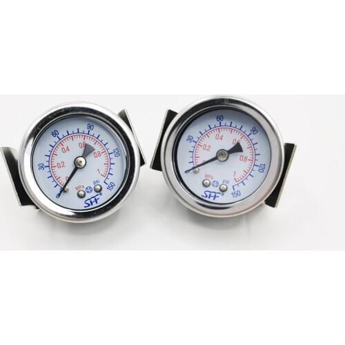 Pressure Gauge 0-1MPa / 0-150psi Air Compressor Pneumatic Hydraulic Fluid Pressure Gauge