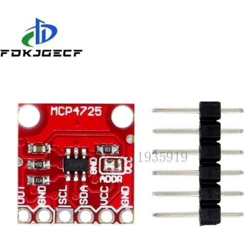 MCP4725 I2C DAC Breakout module development board MCP4725