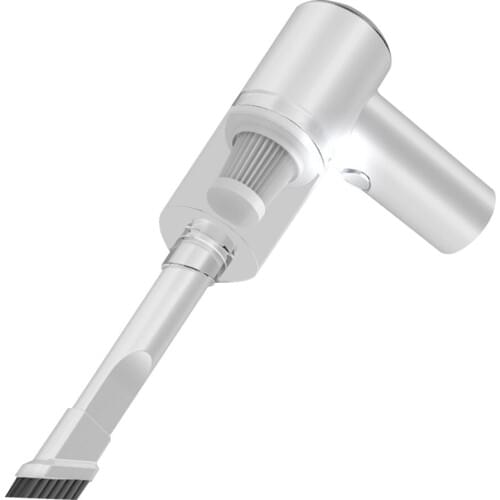 Mini Cordless Portable Car Vacuum Cleaner 5500Pa Suction Rechargeable Handheld Wet Dry Dual Use Vacuum for Auto Home Office